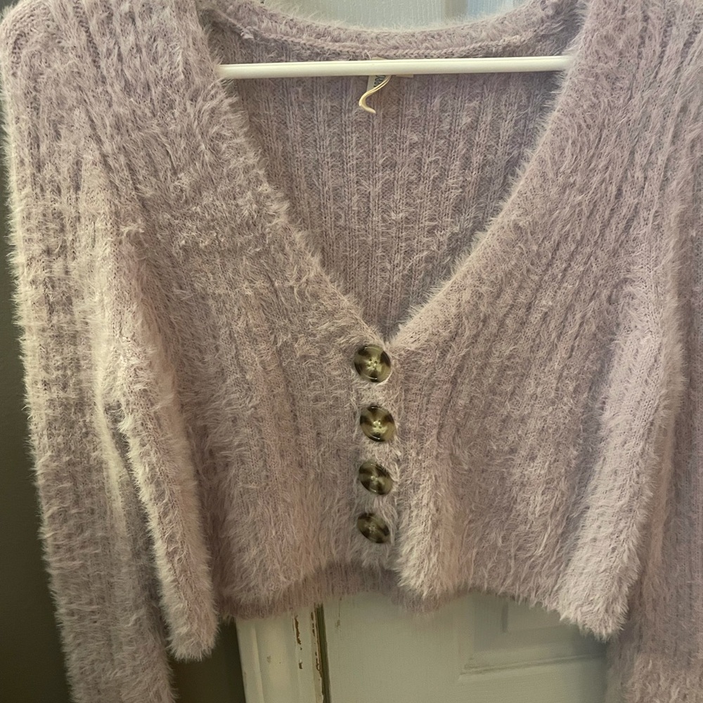 Fuzzy sweater